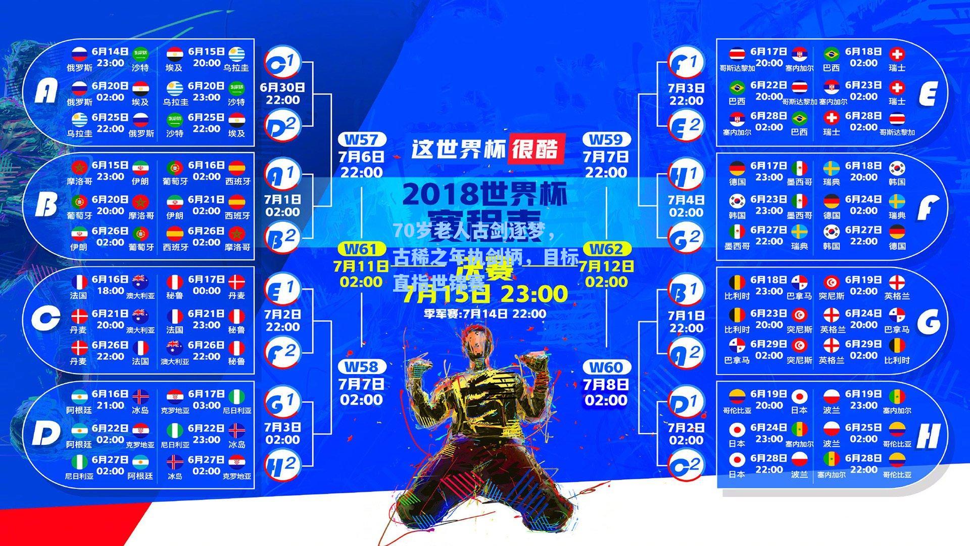 70岁老人古剑逐梦，古稀之年执剑柄，目标直指世锦赛